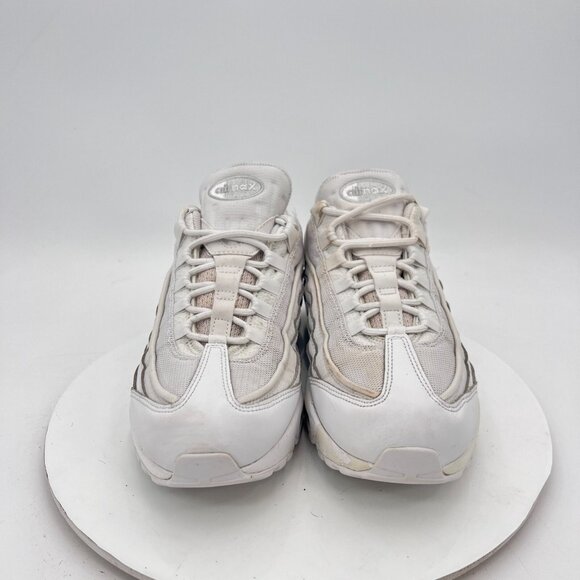 Nike Air Max 95 Men Size 9.5 CT1268 100 Essential White Grey Fog Training Shoes - Picture 3 of 16